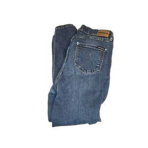 Calvin Klein Jeans High Rise Skinny Ankle Jeans | Women's Size 31 | Medium Wash